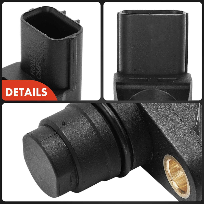 A-Premium 3-PC Engine Camshaft Crankshaft Position Sensor Compatible with Honda CR-V CRV 2002-2006, Civic 2002-2005, 2.0L 2.4L, Replace# 37500PNA003