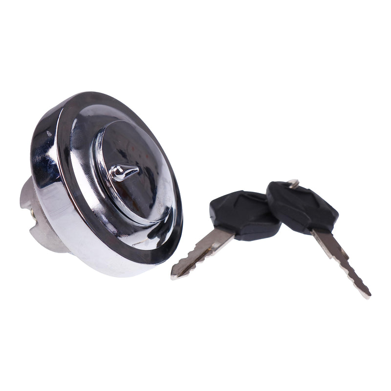 JEENDA Fuel Gas Tank Cap Lock with 2pcs Keys Compatible with Yamaha XVS250 XVS650 XVS950 XVS125 XVS1100 Drag Star/VStar, XVS400 XVS125 Drag Star, XVZ1300 Royal Star, XV1700 XV1600 Road Star