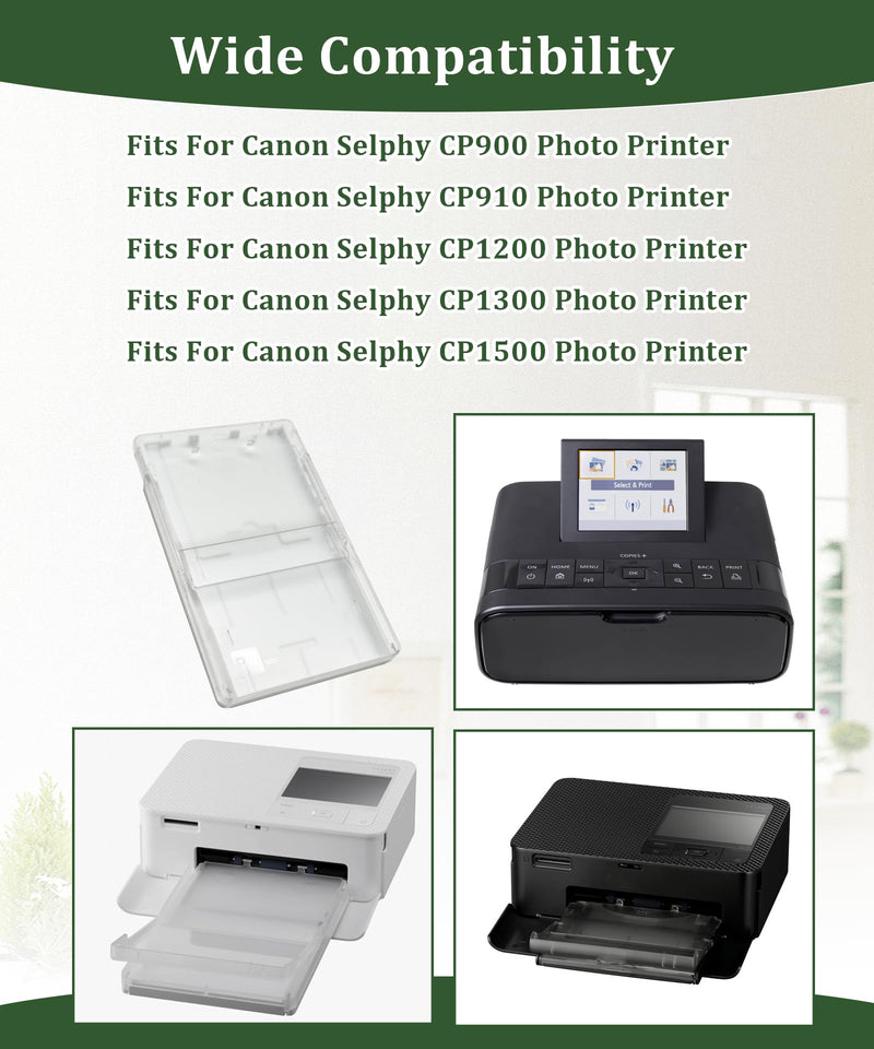 6 Inch Paper Tray, 100×148mm Postcard Size Holder Paper Input Tray | Fits for Canon Selphy CP900 CP910 CP1200 CP1300 CP1500 Photo Printer