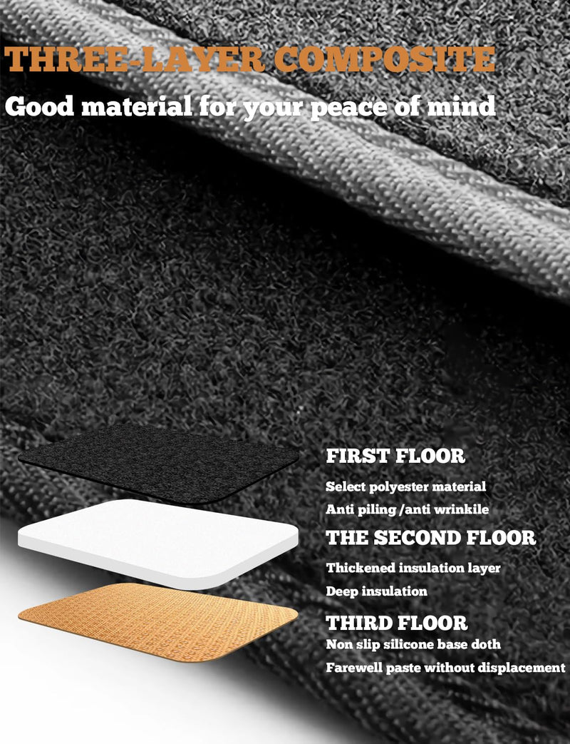 Dash Cover Mat Compatible with Toyota Camry 2007 2008 2009 2010 2011 Camry Dashboard Cover Mat Interior Accessories Nonslip Dash Board Protector Mat Sunshade Anti Glare Pad Carpet (Gray) Gray