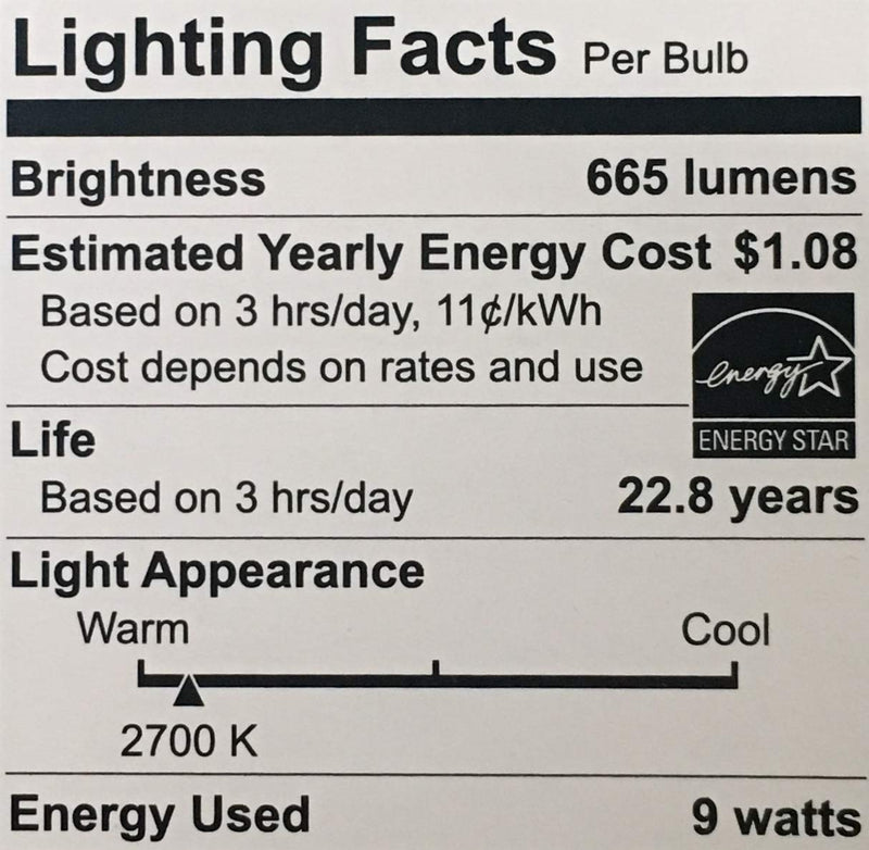EcoSmart 65W Equivalent Soft White BR30 Dimmable LED Light Bulb (6-Pack)