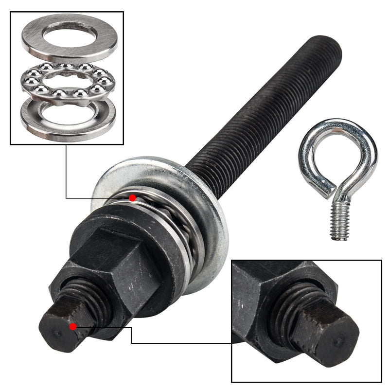 3mirrors Harmonic Balancer Installer Crank Compatible with GM 1997-Up LS Engines, Crankshaft Installation Crank Pulley Installer w/Thrust Bearing w/Lifting Hook