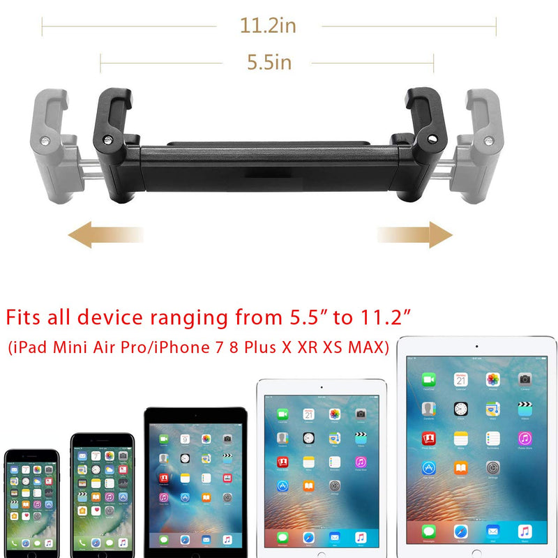ChargerCity LongArm Xtreme Tablet Beverage Drinks Cup Holder Mount for All Tablet Like Apple iPad PRO Air Mini Galaxy Tab Surface Pro Slate