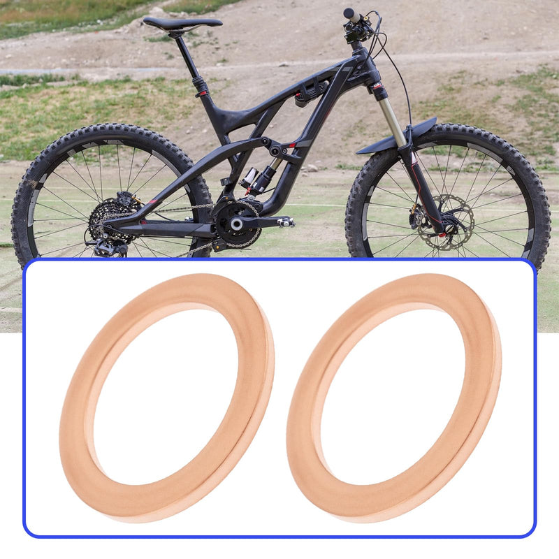 40Pcs Automobile Brake Line Copper Washer M10 Washer 14x10x1mm Compatible with HEL Bike