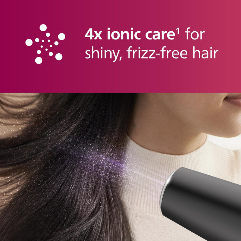 Philips Hair Dryer 5000 Series, ThermoShield Technology, Ionic, with Nozzle and Hair Diffuser, 2300W, Model BHD510/03