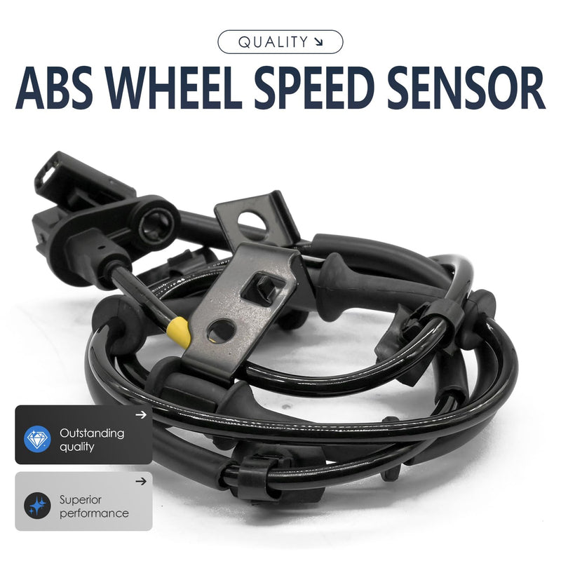 2PCS Front Left and Right Abs Wheel Speed Sensor Compatible with Hyundai Elantra Gt 59810A5300 59830A5300 ALS2559 ALS2558 Hatchback Built in Korea; 12 13 14 15 16 17 2012 2013 2014 2015 2016 2017