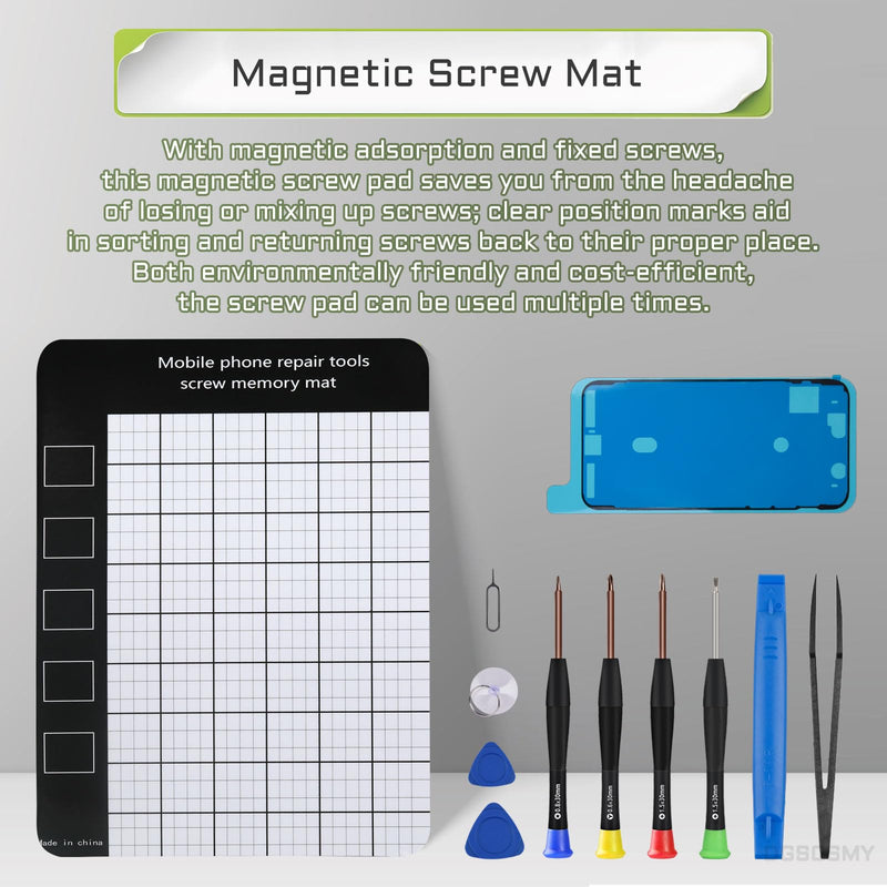  [AUSTRALIA] - for iPhone 13 Pro Max Earpiece Speaker Flex Cable Replacement 13ProMax OEM Repair Proximity Sensor Connector Complete Fix Tools Kit with Waterproof Sticker for A2641 A2643 A2644 A2645 A2484