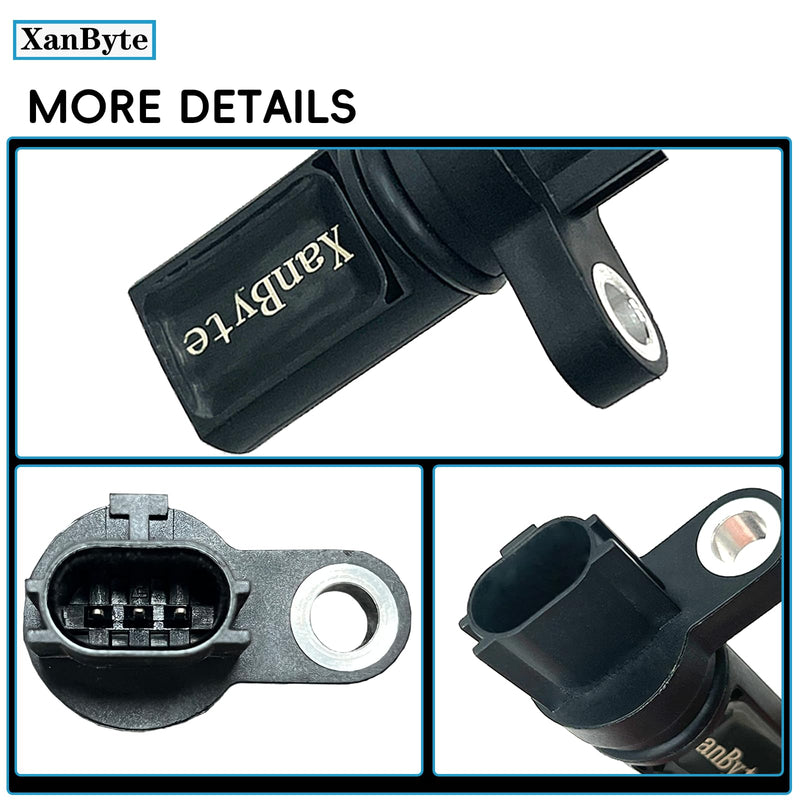 Camshaft Crankshaft Position Sensor Compatible with Nissan & Infiniti Vehicles - 3.5L V6 - Altima, Maxima, 350Z, Murano, Quest, FX35, G35, M35 Set of 3