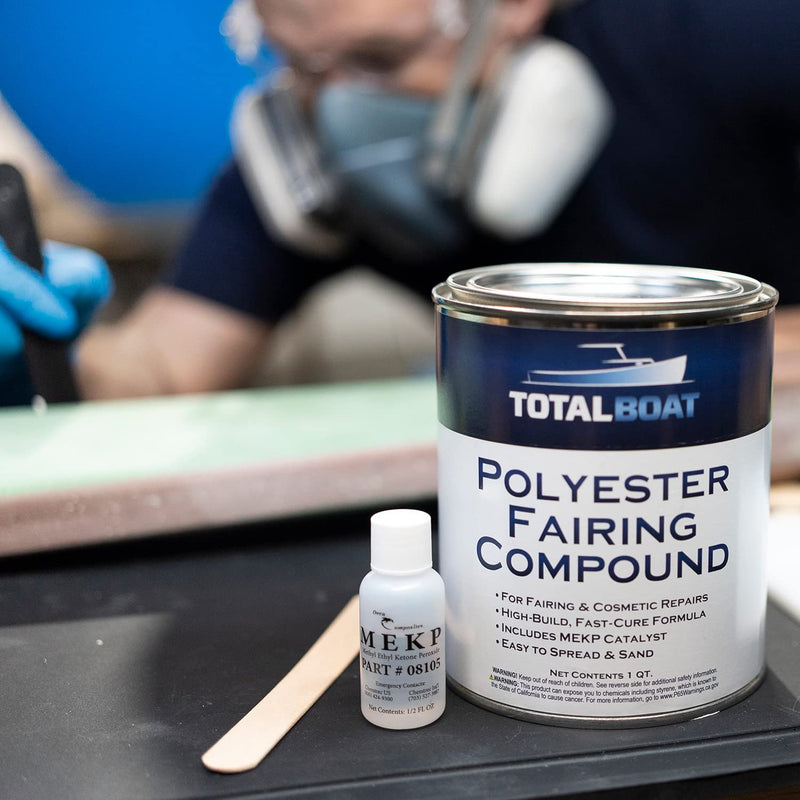TotalBoat Polyester Fairing Compound (Quart Kit) Quart Kit