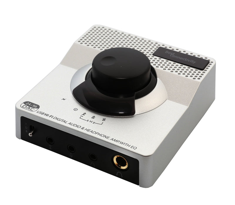 Syba USB 24 Bit 96 KHz DAC Digital to Analog Headphone Amplifier 2 Stage EQ Digital/Coaxial Output and RCA Output (SD-DAC63118) Solid State Amp