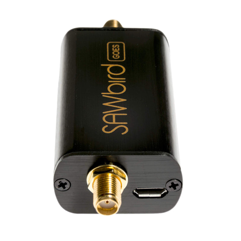 Nooelec SAWbird GOES - Premium Dual Ultra-Low Noise Amplifier (LNA) & Saw Filter Module for NOAA (GOES/LRIT/HRIT/HRPT) Applications. 1688MHz Center Frequency