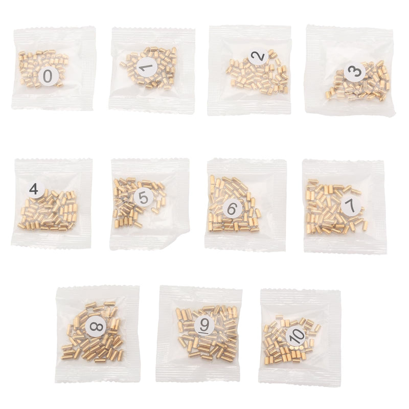 SC1/SC4 Keyway Re-Key Kit Compatible with Schlage Rekeying Kit for Home Security and Door Locks with Bottom Pins (0-9, 50 Each)
