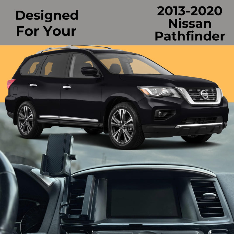 Phone Holder Mount for Nissan Pathfinder 2013-2020 / Includes Phone Holder