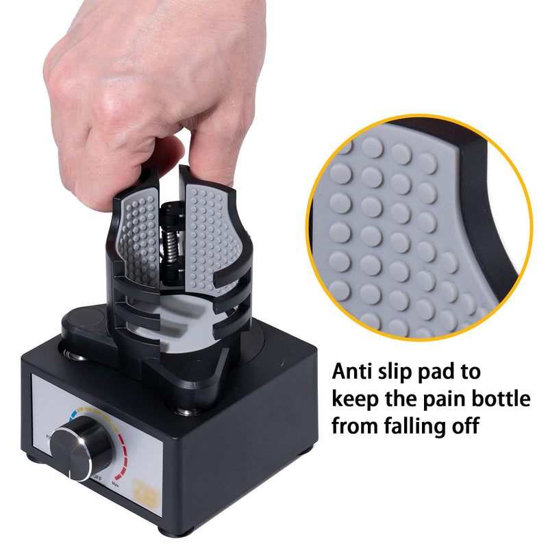 Hands-Free Model Paint Shaker,Mini Adjustable Speed Vortex Mixer Machine for Acrylic Paints,Tattoo Ink,Nail Polish,Eyelash Glue Adhesives,Pigment,Testing Tubes
