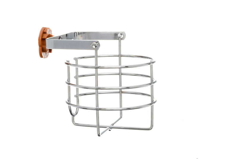 attwood 11672-4 Chrome-Plated Steel Gimbaled Mounted Mug Beverage Holder with Insulation One Size Large