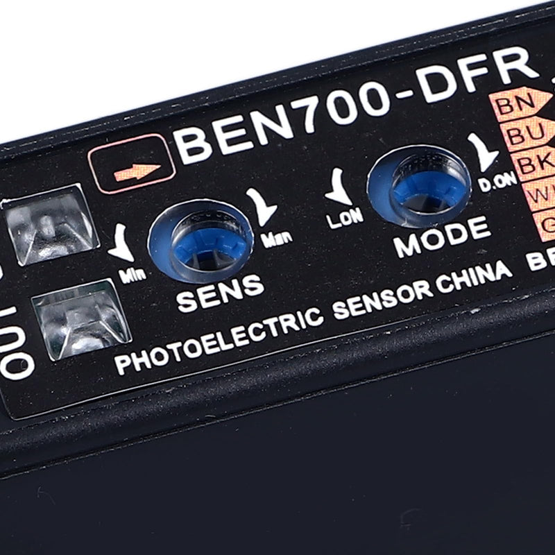 Photoelectric Beam, 70cm Detection Distance Diffuse Reflection Infrared Switch photoelectric Switch Sensor 24-240V AC DC 250VAC 3A, BEN700-