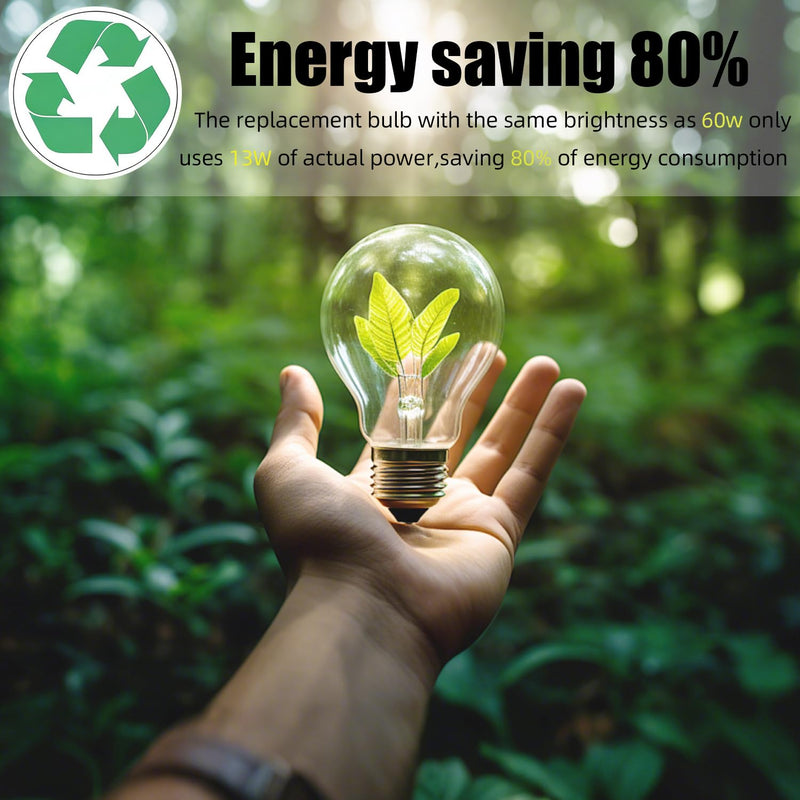 GU24 13Watt 2700K 900lm CFL Light Bulbs, T3 Spiral Gu24 Base 2 Prong (60W Equivalent) Soft White Compact Fluorescent Light Bulbs, UL Approved, 120v 60Hz, Self Ballasted, Indoor Use (8 Pack) Pack of 8