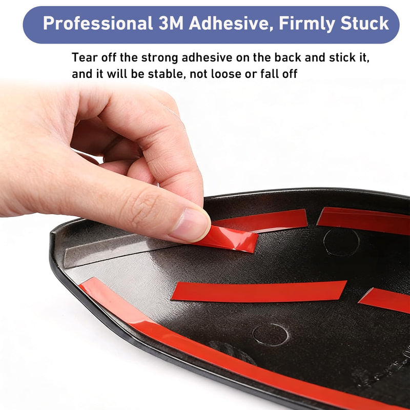 [AUSTRALIA] - Compatible with Toyota Camry 2026 2025 2024 2023 2022 2021 2020 2019 2018 Accessories Aggressive Look Car Exterior Door Side Rearview Mirror Guard Cover Trim Caps -Glossy Black Glossy Black