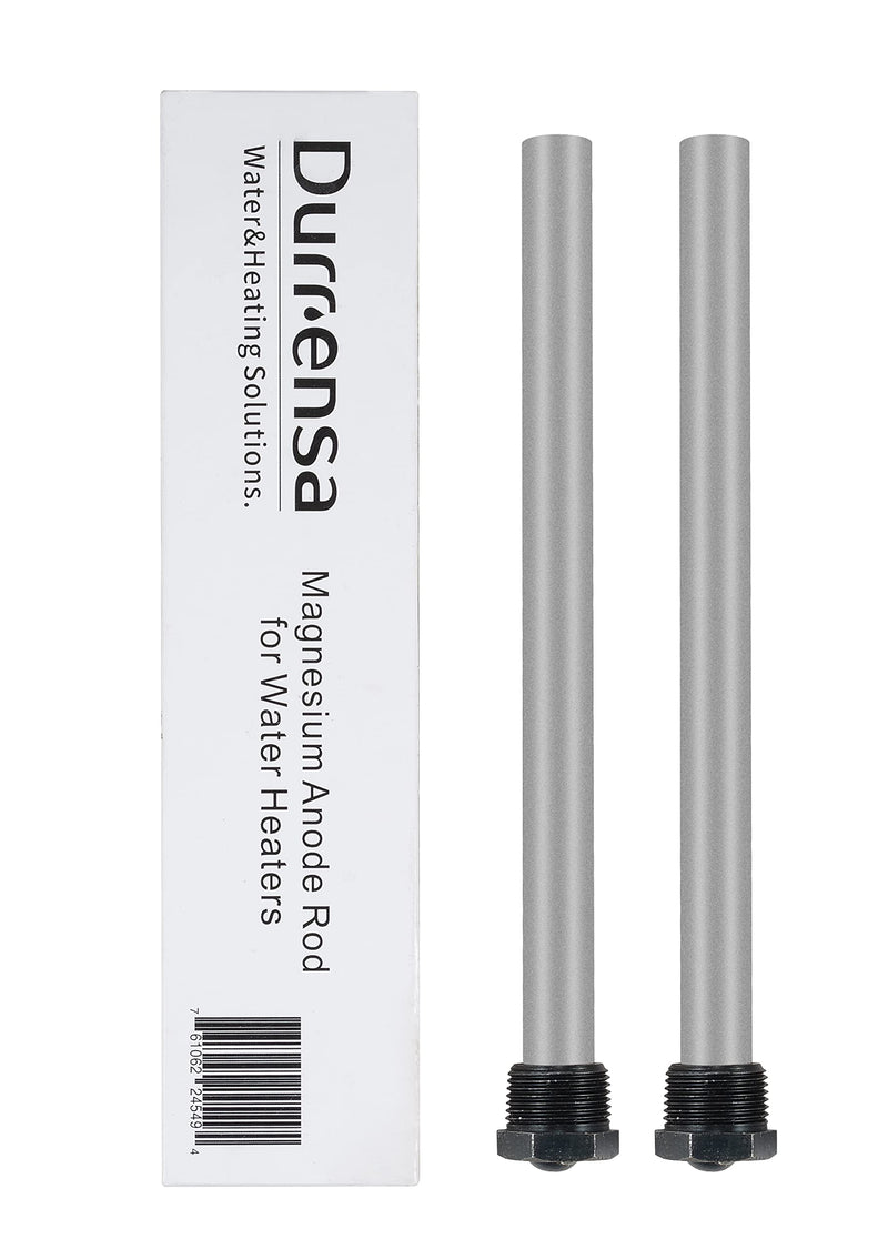RV Water Heater Anode Rod - 2-Pack, Anode Rod for Hot Water Heater, Magnesium Anode Rod Replacement 9.25" Length 3/4" NPT Threads-Compatible with Suburban and Mor-Flo Water Heaters(2 Pack)