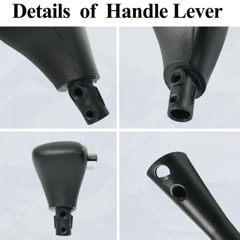 Gear Shifter Knob Compatible with Honda Accord 2003 2004 2005 2006 Automatic Shift Handle Lever Replaces Part Number 54130-SDA-A84ZB, 54130-SDA-A51, 54131-SDA-A81
