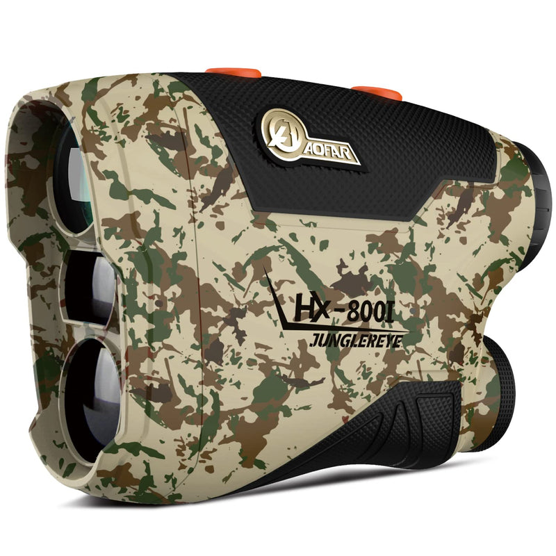 AOFAR Range Finder for Hunting Archery, 800/1000 Yards with Angle and Horizontal Distance, Shooting Wild Rangefinder, Range, Scan, Speed Mode, Free Battery Gift Package, Waterproof Classic version with 800 yards