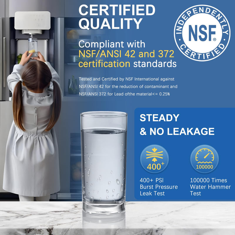 EDRARXD1 Water Filter Compatible with Whirlpool EDRARXD1 Everydrop Filter A (3 Pack) 3 Pack