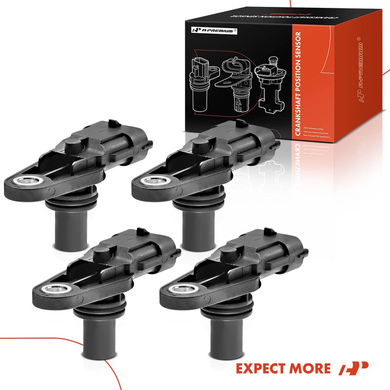  [AUSTRALIA] - A-Premium 4-PC Engine Camshaft Position Sensor Compatible with Chevrolet Equinox, Traverse, Captiva Sport & GMC Acadia & Buick Enclave, LaCrosse, Allure & Cadillac SRX, CTS, STS & Suzuki XL-7