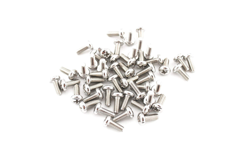 50Pcs VESA TV Monitor Mounting Screws M4 x 10mm