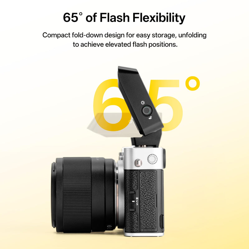VILTROX Vintage Z2-N Mini Flash Speedlite, GN6 Powerful 6500k TTL On-Camera Flash Light, 5 Power Levels, 700 Full-Power, 10Ws Output, 2s Recycle Speedlite Flash Compatible with Nikon Cameras