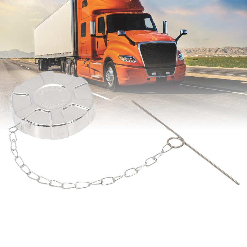3 1/2” Diesel Fuel Cap for Internationals truck, Replaces OE 3591620C2 Nominal Non-Locking No-Vented Gas Tank Cap