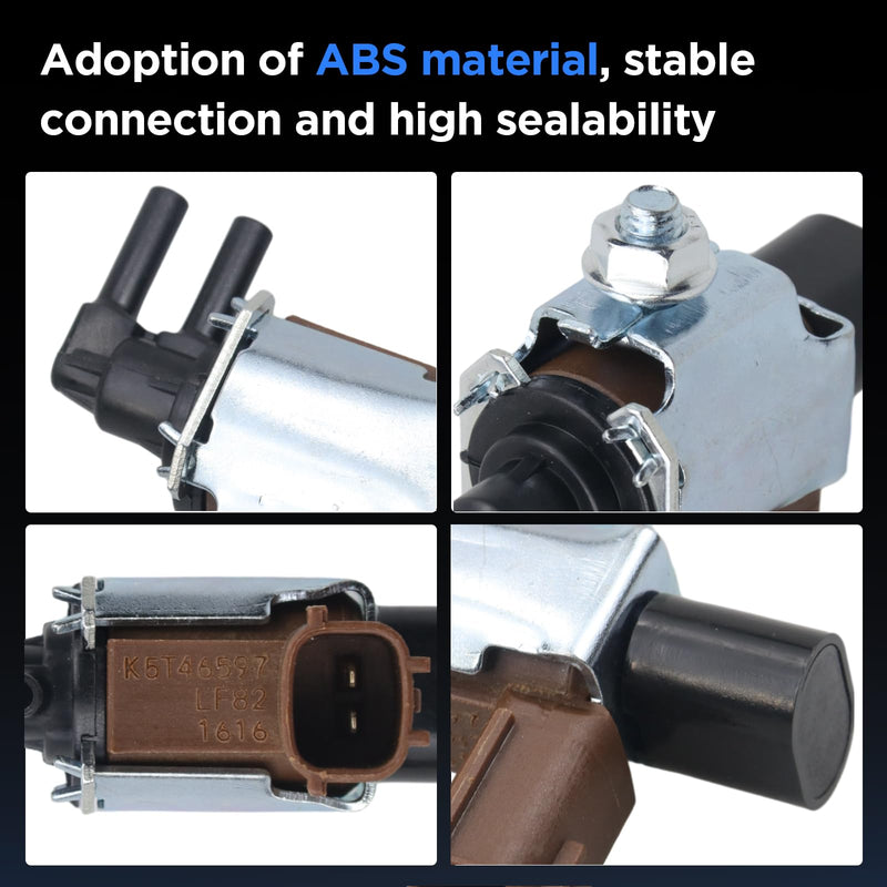 AITKEN Vacuum Solenoid Valve EGR Vacuum Valve Switch Compatible with Altima 2007-2018, Maxima Murano Pathfinder, Quest 2011-2017 P/N 14955-9S00A.