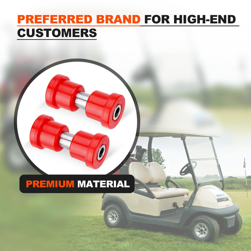 Upgraded Golf Cart Spring Bushing Kit Rear Leaf Springs Bushing Sleeve Compatible with 1994-Up EZGO TXT/Medalist & 1981-Up Club Car DS, Replaces for 70291G-01 70289-G02 1015583 1012303