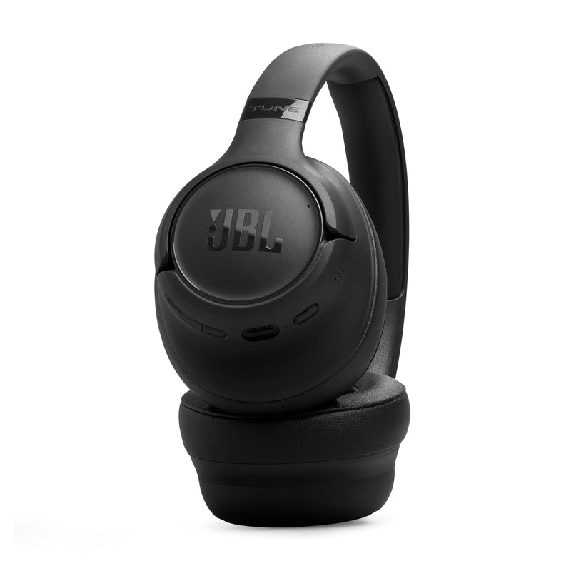 JBL Tune 730BT - Wireless Over-Ear Headphones - Black | JBL Pure Bass Sound, Customize your sound with the JBL Headphones App, 2 beamforming mics for perfect calls