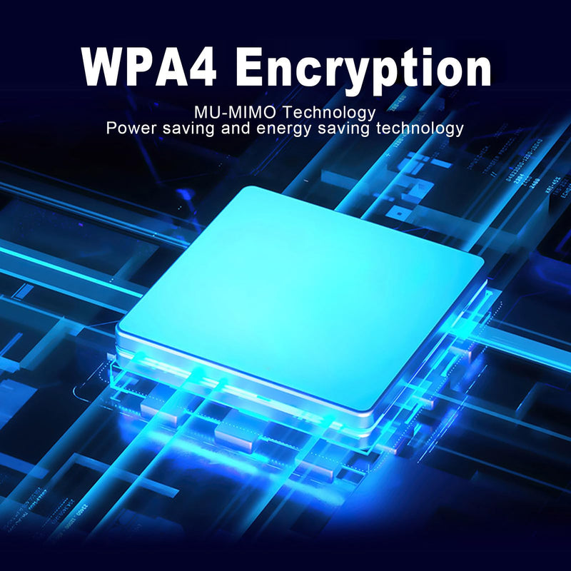 WiFi7 Card MT7925 PCIe Network Adapter, Bluetooth 5.3 5400Mbps Tri Band 2.4G 5G 6G Network Card, PCIEx1 WL Network Card Adapter for Linux, for OpenWrt, Support MU MIMO