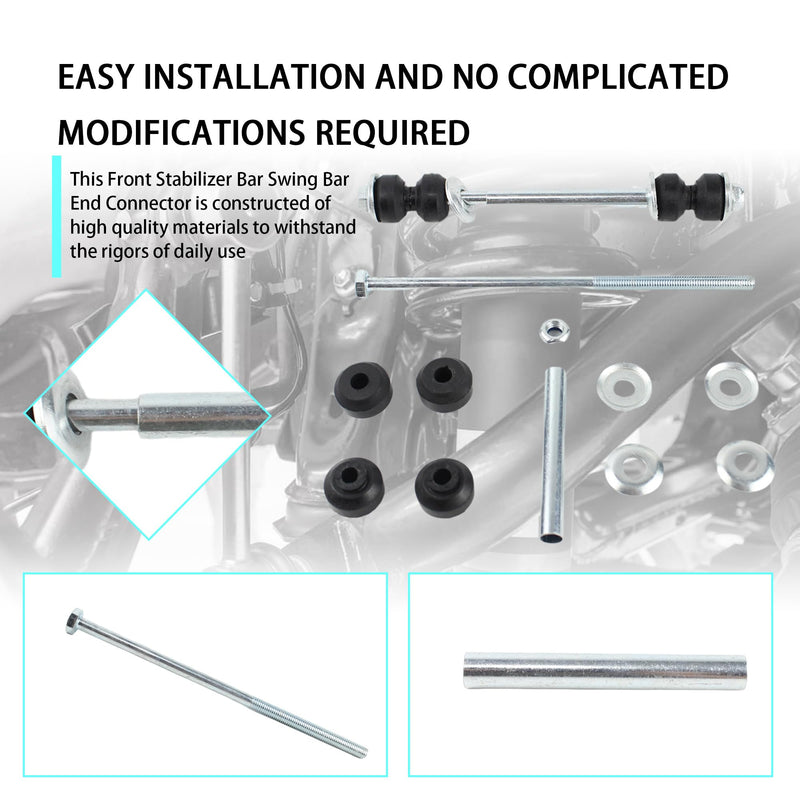 K7275 2 Pcs Front Stabilizer Sway Bar End Links Compatible With 1994-2011 Ford Explorer Sport Trac Mazda B2300 B2500 B3000 B4000 Dodge Ram 1500 2500 3500 Replaces 2L2Z5K483BA K7275
