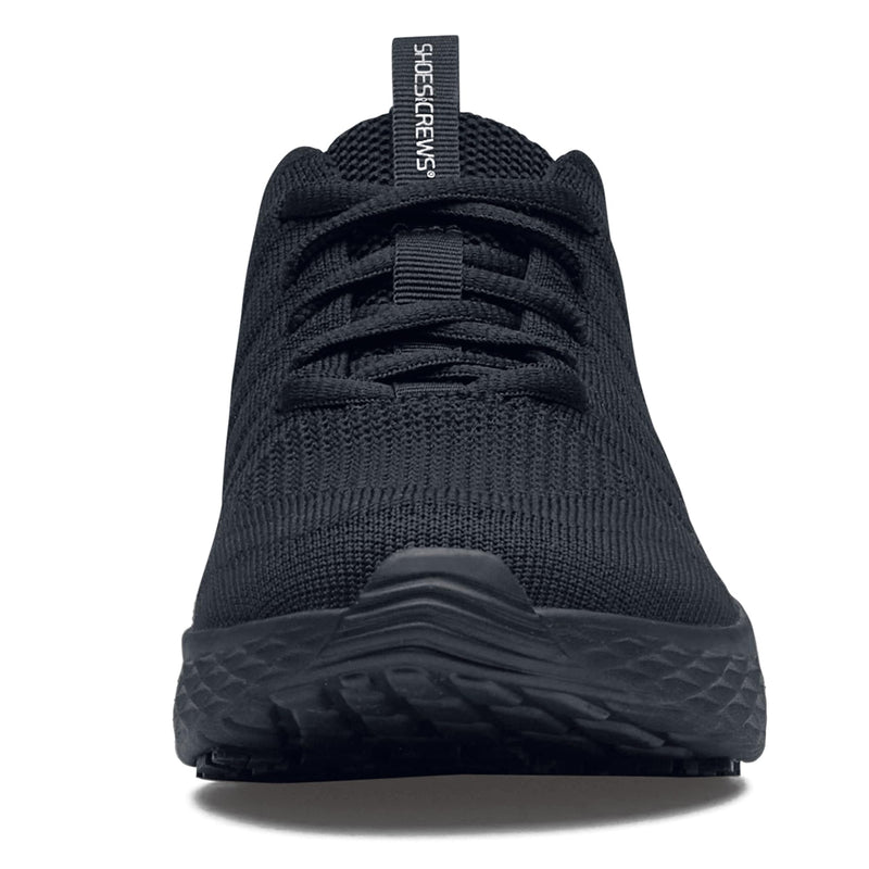 Shoes for Crews Women's Slip-Resistant Work Sneakers – Comfortable, Non-Slip Work Shoes for Women in Food Service, Healthcare, Hospitality - Everlight 7.5 Black