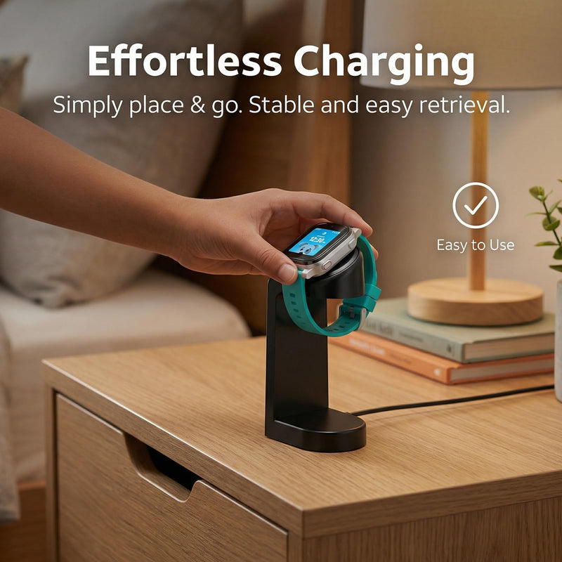 Charger Dock Compatible with AT&T Amigo Jr Kids Smart Watch 2/1, Fast Charging Watch Dock with 4.92 Ft Cable & Adapter, Magnetic Watch Charging Stand, Kids Smartwatch Accessories