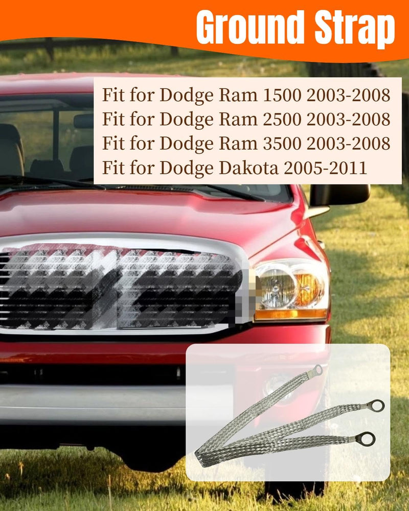 56043078AD Ground Strap Fit for Dodge Ram 1500 2500 3500 2003-2008 Dakota 2005-2011