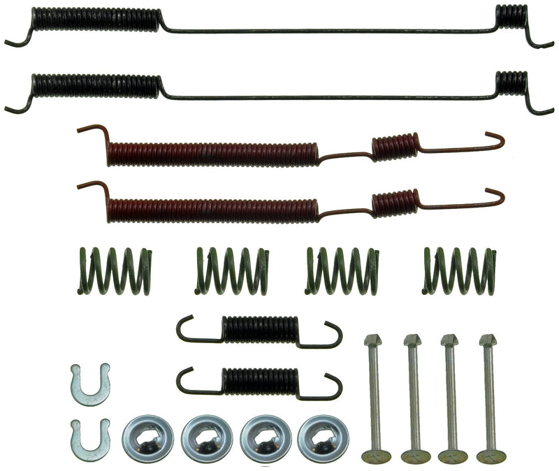 Dorman HW7317 Rear Drum Brake Hardware Kit Compatible with Select Pontiac / Toyota Models