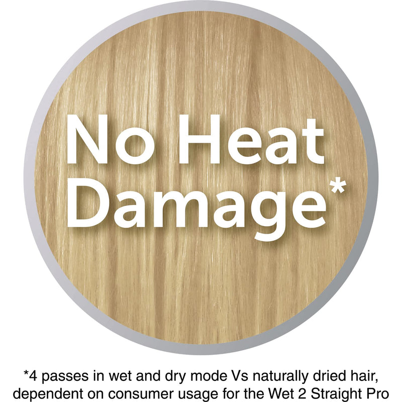 Remington Wet2Straight Pro Hair Straightener - Excl Venting System removes excess water - no need to blow dry. - Moisture sensor- adjusts the temperature of the plates each pass, Up to 230°C, S7970 | Exclusive Venting System Removes Excess Water, No Ne...