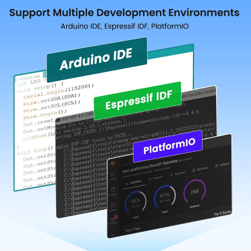 ELECROW ESP32 Display 800×480, 7" HMI Advanced ESP32 IPS Touch Screen with Acrylic Case, Support AI Speech Interaction, 32-Bit LX7 Dual-Core Processor, Up to 240MHz, Compatible with Arduino, ESP-IDF 7" AI ESP32 Display