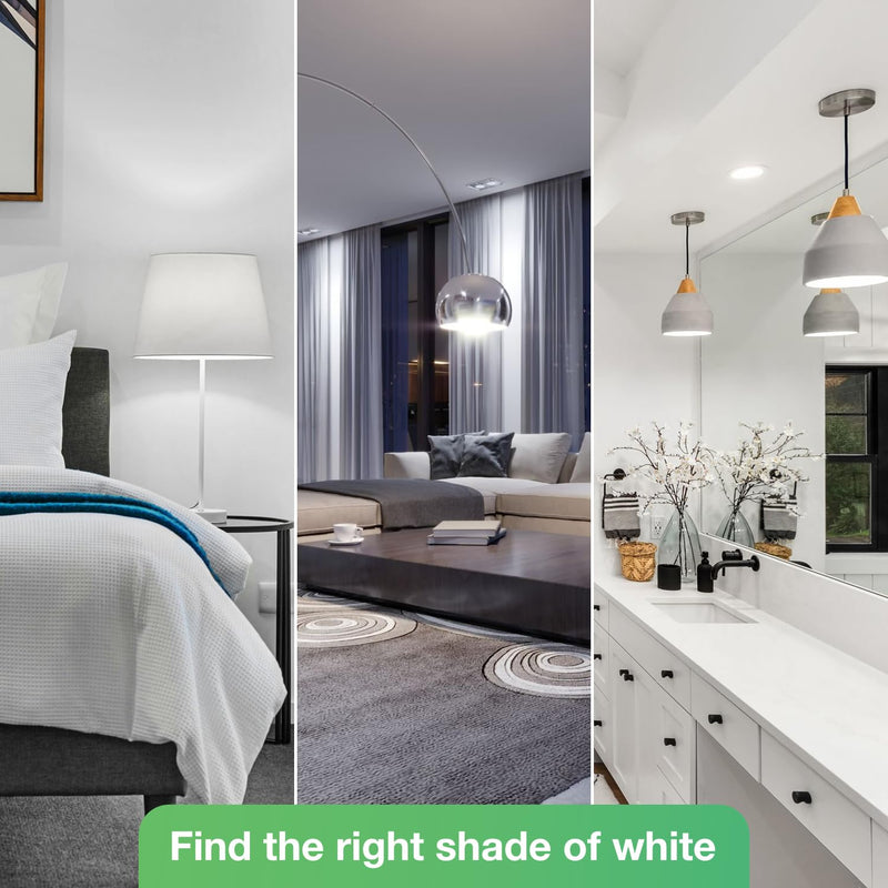 DEGNJU Light Bulbs, 100 Watt Equivalent LED Bulbs A19, 5000K Daylight Light Bulbs, E26 Standard Base, 1500 Lumens, Non-Dimmable, 13W Bright White LED Bulb for Bedroom Home Office, 24 Pack 100w-daylight