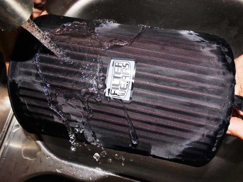 FILTERWEARS F154K Universal Water Repellent Cold Air Intake Pre-Filter - Large Black