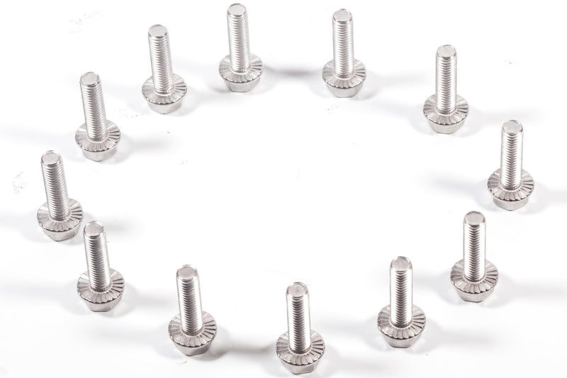 ES75120 M8 x 1.25 x 30mm Chevy Silverado 5.3 Exhaust Manifold Bolts for LS< Exhaust Manifold Hardware Kit Suburban Tahoe Express Gmc Savana Sierra Yukon Envoy 4.8 6.0 6.2L 10.9 12PCS ES 75120.