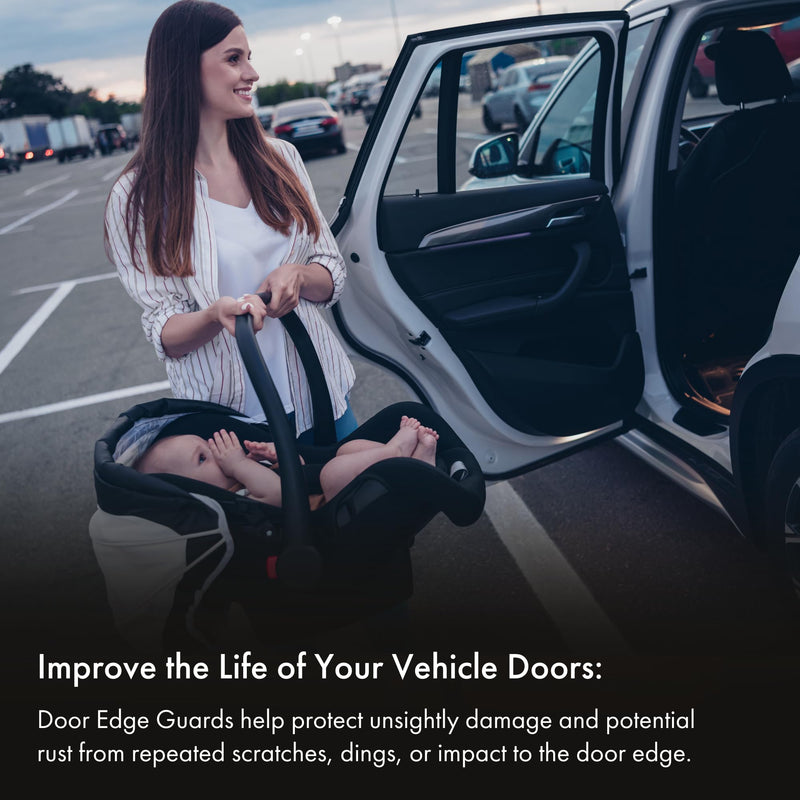 XPEL Door Edge Guard Protection Film Roll, 1/2" x 100' - Car or Truck Doors, Protective Barrier Against Minor Scratches, Paint Chips, Door Edge Impact, and Dings - Prevents Damage and Possible Rust ½ Inch x 100 Foot