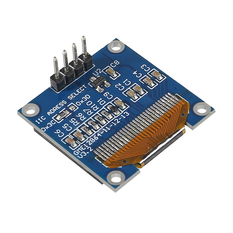 AITRIP 10 Pieces 0.96 Inch OLED I2C IIC Display Module 12864 128x64 Pixel SSD1306 Mini Self-Luminous OLED Screen Board Compatible with Arduino Raspberry Pi(Blue and Yellow) Blue and Yellow