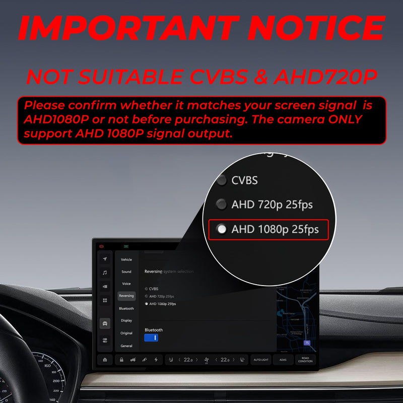AHD 1080P Backup Camera for Car,170 Degree Wide Angle Rearview Reversing IP69K Waterproof Camera,Clear Night Vision Reverse Rear View Camera for Car Vehicle SUV RV Parking | Quality 170° Wide Angle Rear View IP69K Waterproof Protection HD Night Vision ...