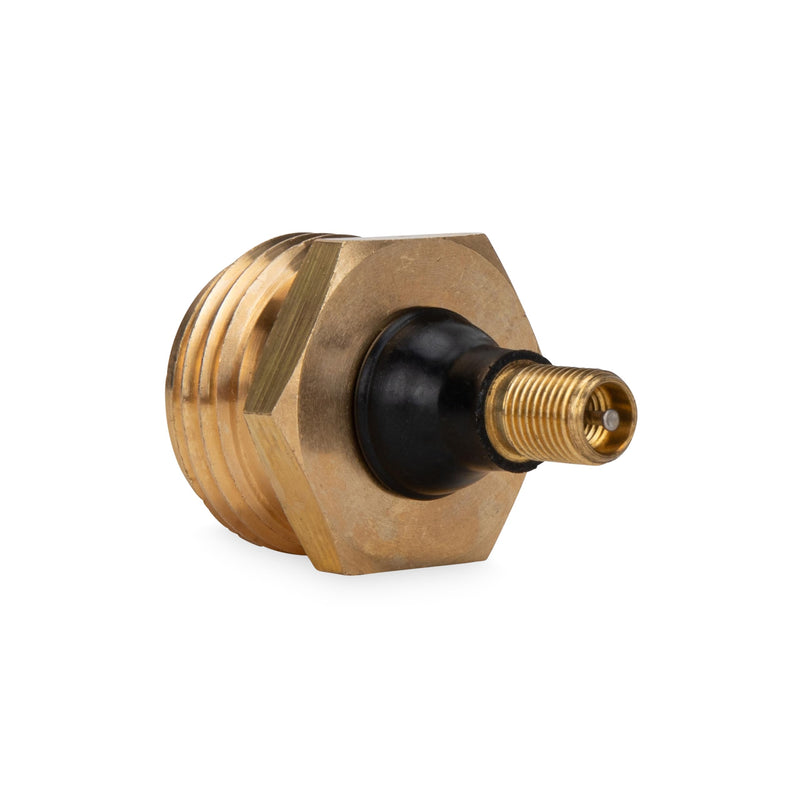 Camco RV Brass Blow Out Plug - Essential RV Winterizing Tool - Heavy-Duty Brass Construction - Helps Clear Your Water Lines During RV Winterization and Dewinterization (36153) 5.50 x 3.63 x 1.24 Inches