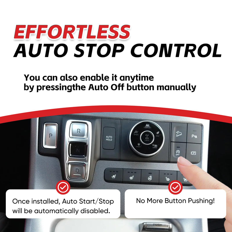 Auto Start Stop Eliminator for Hyundai Palisade LX2 2020-2025 Engine Auto Stop Disabler - Plug Play/Error Free Accessories