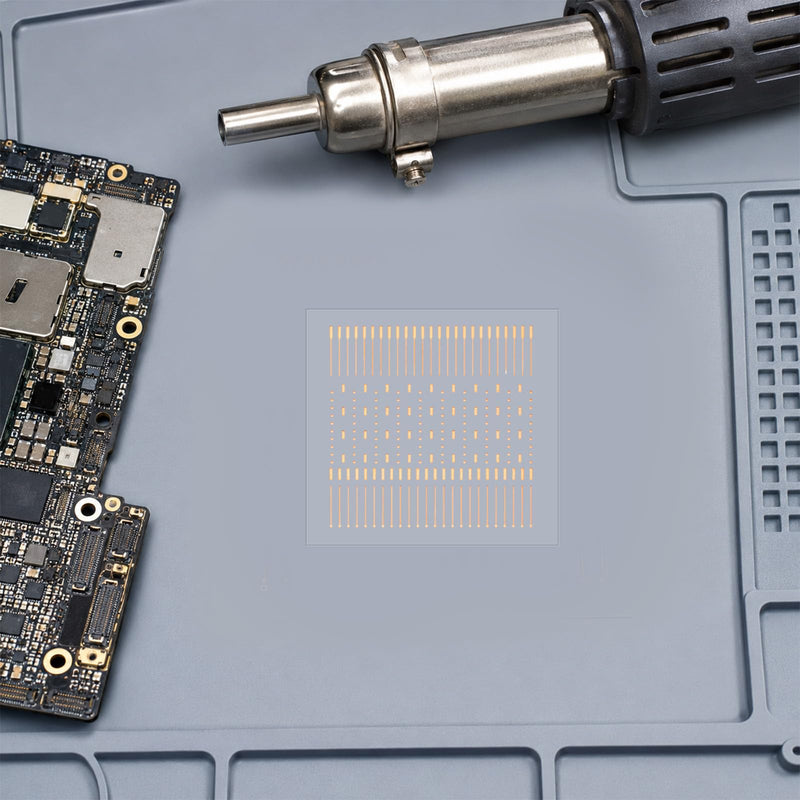 PCB Trace Repair Kit, Soldering Block Circuit Board Repair Kit | 208 Dot Repair Spots No-Trace Solder Piece Rework Pad Copper Soldering Kit for Phone Welding Equipment Accessories